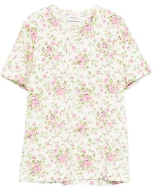 Ottod'Ame Floral T-Shirt - White