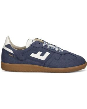 Flamingos Logo-Detail Suede Sneakers - Blue