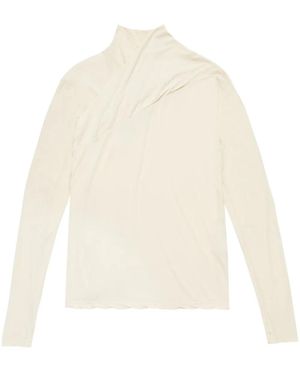 Diomene Camiseta Cruzada - Blanco