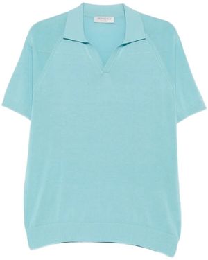 Jeordie's V-Neck T-Shirt - Blue