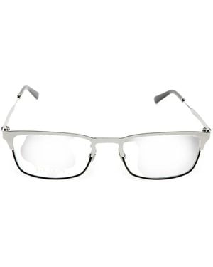 Gucci Rectangle-Frame Glasses - Wit