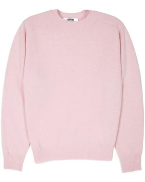 Grifoni Crew-Neck Sweater - Pink