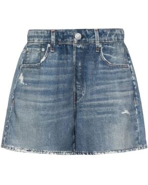 Rag & Bone Miramar Denim Shorts - Blue