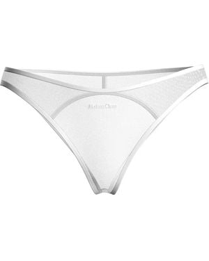 Maison Close Panorama Mesh Briefs - White