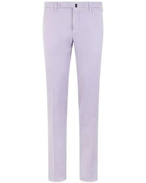 Slowear Belt-Loops Trousers - Purple