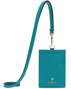 Furla Camelia Badge Holder S - Blue