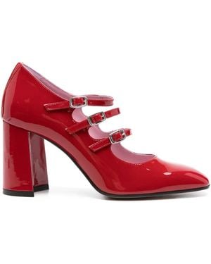 CAREL PARIS 80Mm Keel Court Shoes - Red