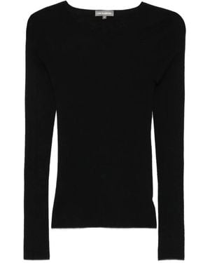Bompard Crew-Neck Jumper - Black