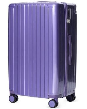 Lufly Valise Light À Design Côtelé - Violet