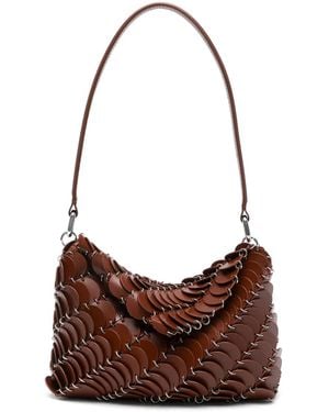 Rabanne Paco Schultertasche - Braun