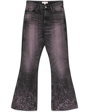 MASU Boy Stardust Flared Jeans - Gray