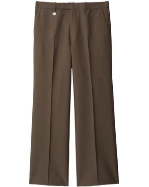 Burberry Pantaloni Sartoriali - Marrone