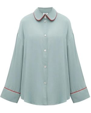 Sleeper Pastelle Hemd - Blau