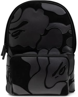 A Bathing Ape Sac À Dos À Motif Camouflage - Noir