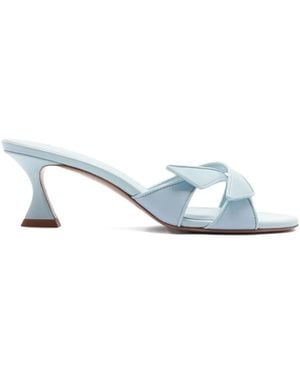 Alexandre Birman 60Mm Tita Cross-Strap Sandals - White