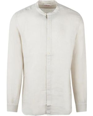 MC2 Saint Barth Mandarin-Collar Shirt - White