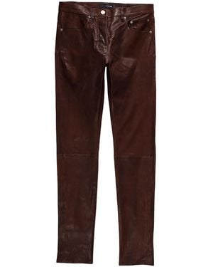 Purple Brand P001 Low-Rise Skinny Pants - Brown