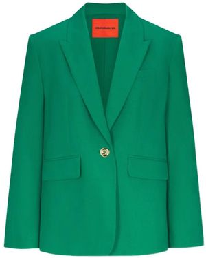 Simon Miller Lennox Single-Breasted Jacket - Green