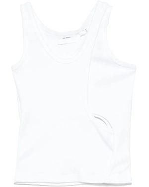 Axel Arigato Stretch-Cotton Tank Top - White