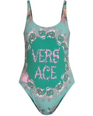 Versace プリント 水着 - グリーン