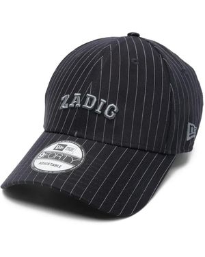 Zadig & Voltaire X New Era 9Forty Pinstripe Logo Cap - Blue