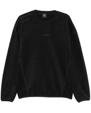 Oakley Slush Logo-Embroidered Sweatshirt - Black