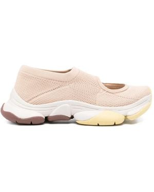 Camper X Issey Miyake Round-Toe Sneakers - Natural