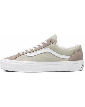Vans Old Skool Leather Trainers - White