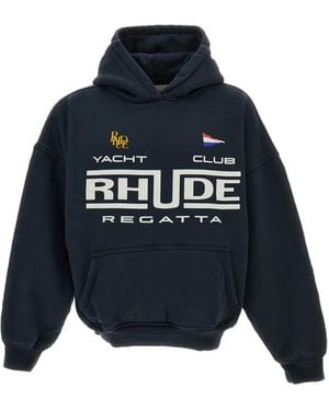 Rhude Regatta Yacht Club Hoodie - Blue