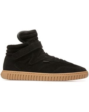 Bally Calf Suede Trainer - Black