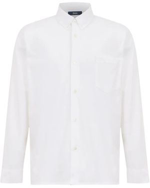 Herno Chemise En Crêpe - White