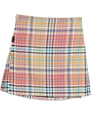 Vivienne Westwood Kilt Mini Skirt - White