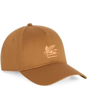 Etro Pegaso Embroidered Baseball Hat - Brown