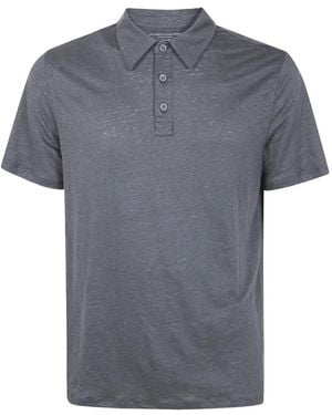Majestic Filatures Buttoned Polo Shirt - Grey