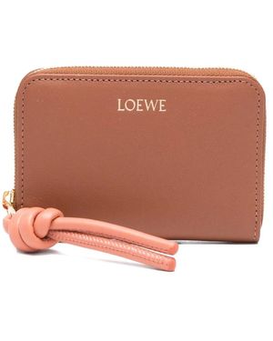 Loewe Portefeuille À Fermeture Zippée - Orange