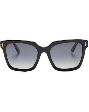 Tom Ford Square-Frame Sunglasses - Black