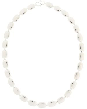 LIE STUDIO Collier Monica En Chaîne - Blanc