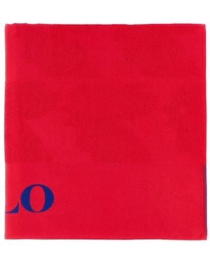 Gallo Terry Logo Beach Towel - Red
