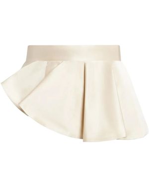 BITE STUDIOS Asymmetric Ruffled Belt - Natural