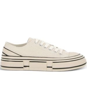 COMME DES GARÇONS PLAY レースアップ スニーカー - ホワイト