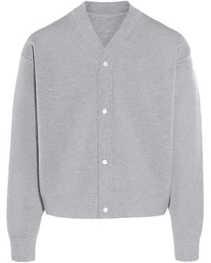 Jacquemus Le Boutonné Cardigan - Grey