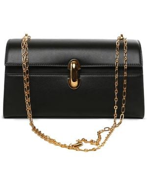 SAVETTE Symmetry Chain-Strap Shoulder Bag - Black