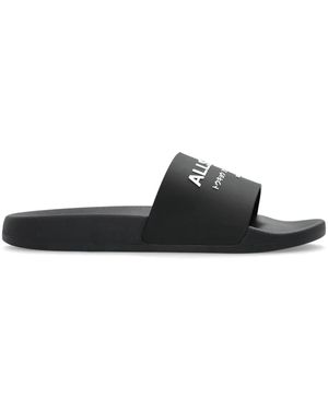 AllSaints Underground Slides - Black