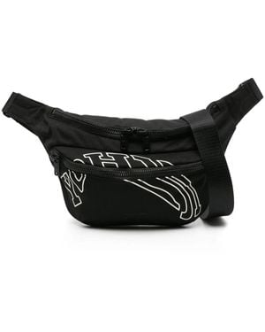 Y-3 Logo-Embroidered Belt Bag - Black