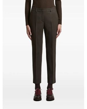 Peserico Pressed-Crease Pants - Black