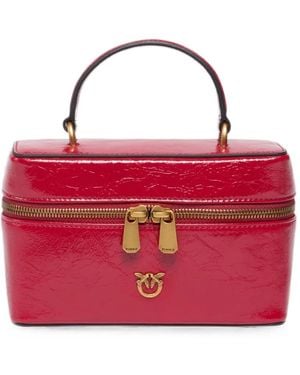 Pinko Vanity Soft Mini New Shiny Bag - Red