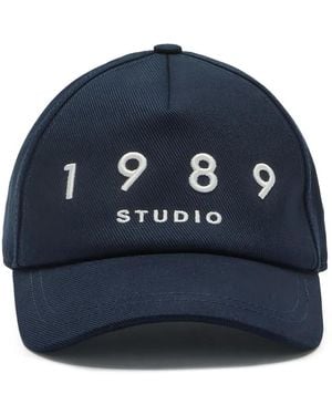 1989 STUDIO Baseballkappe mit Logo-Stickerei - Blau