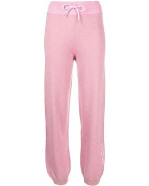 KENZO Logo-Print Track Trousers - Pink