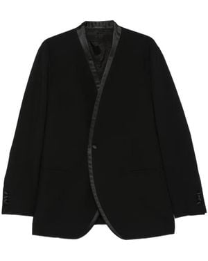 Giorgio Armani Jacke Mit Knöpfen - Schwarz