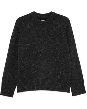 Loulou de Saison Cashmere Speckled-Knit - Black